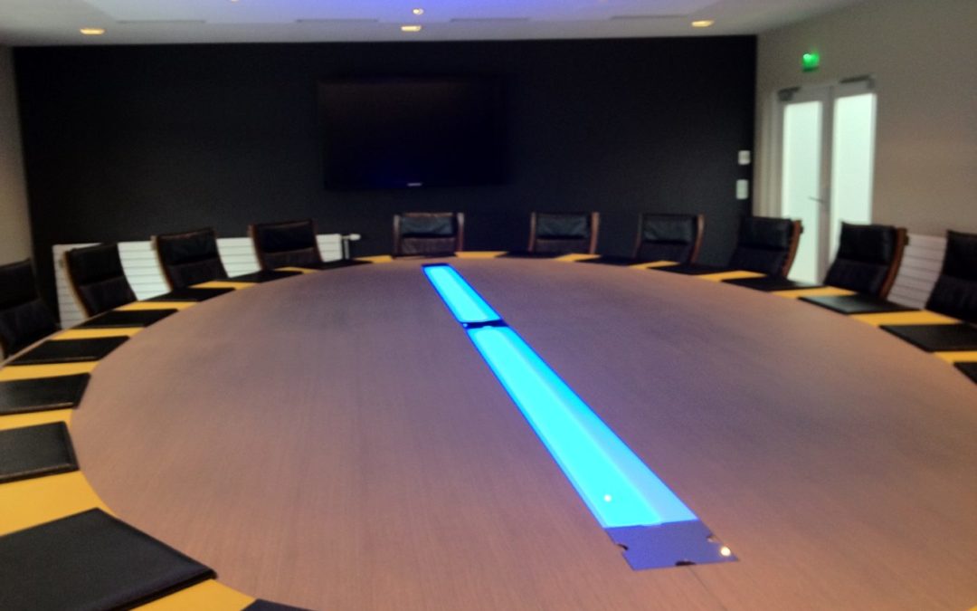 Création décoration intérieure salle de réunion Guipavas (FFB)