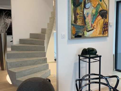 escalier helicoidal contemporain